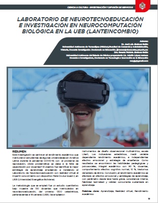 LABORATORIO DE NEUROTECNOEDUCACIÓN E INVESTIGACIÓN EN NEUROCOMPUTACIÓN BIOLÓGICA EN LA UEB (LANTEINCOMBIO)